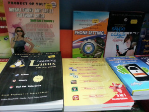 仰光一家书店的IT类图书